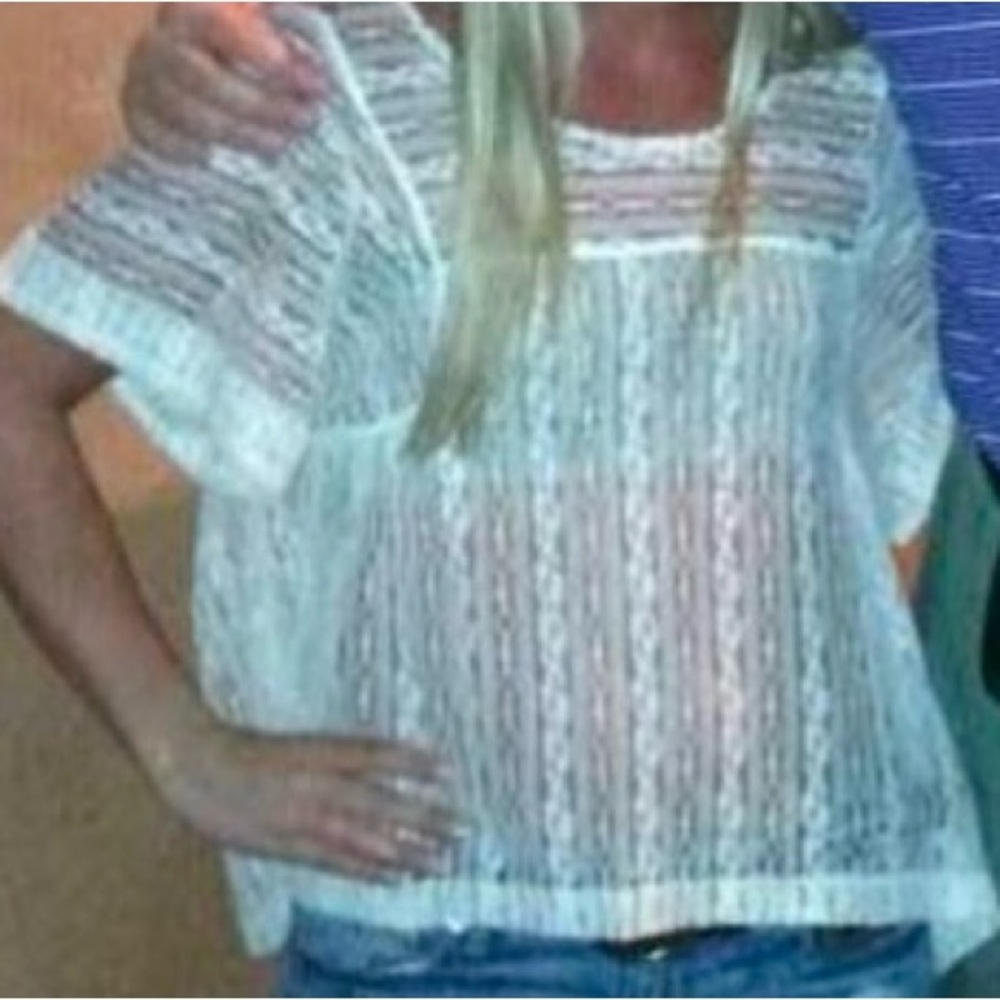 Free people sheer top size small